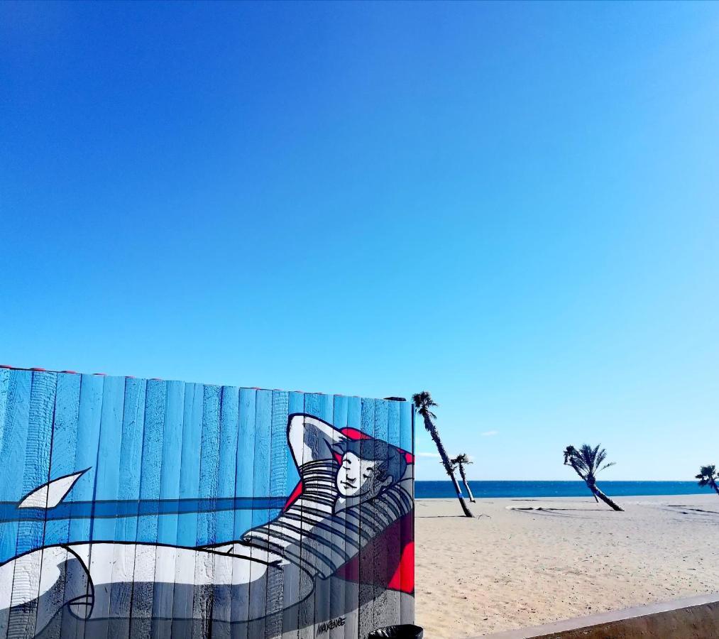 Appartement Soleil Levant - Acces Direct Plage - Terrasse - Une Chambre - Proche Commerces 乐巴凯尔斯 外观 照片